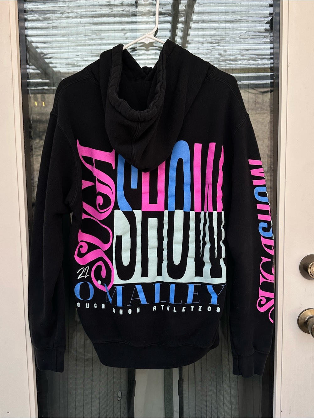 Suga Black Graphic Hoodie